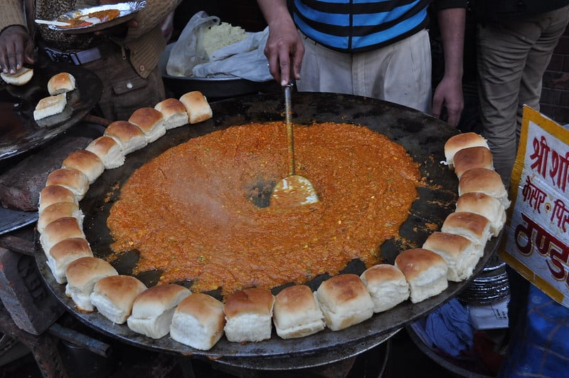 Best street food in Mumbai Pav Bhaji
