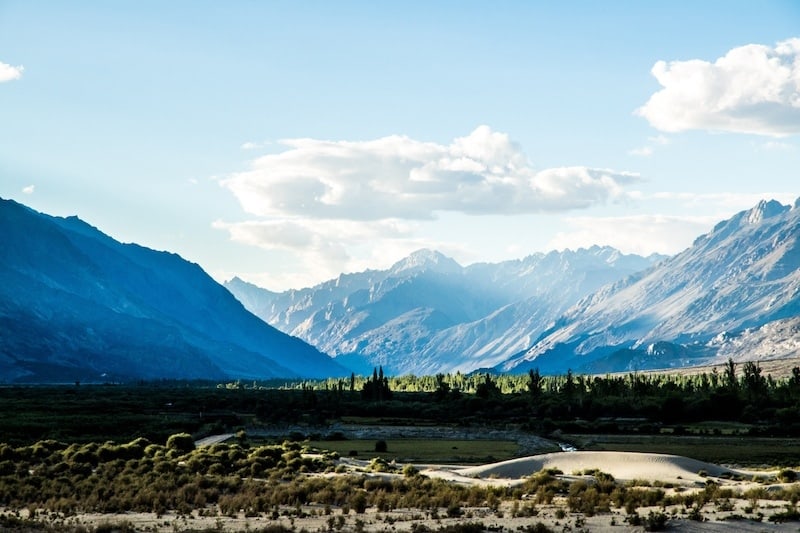 Views from Nubra Ecolodge