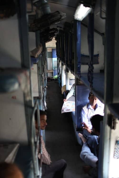 sleeper class indian railways