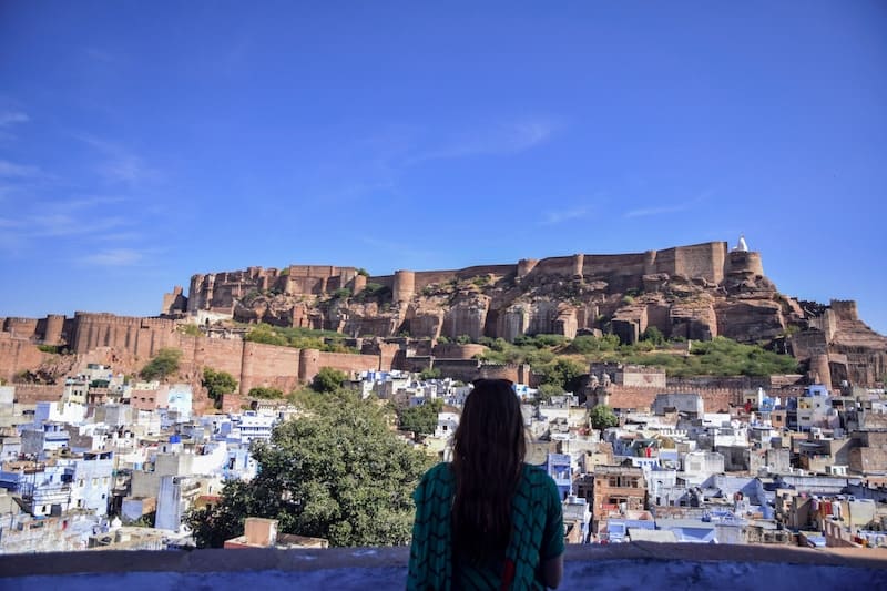 Blue city Jodhpur Rajasthan