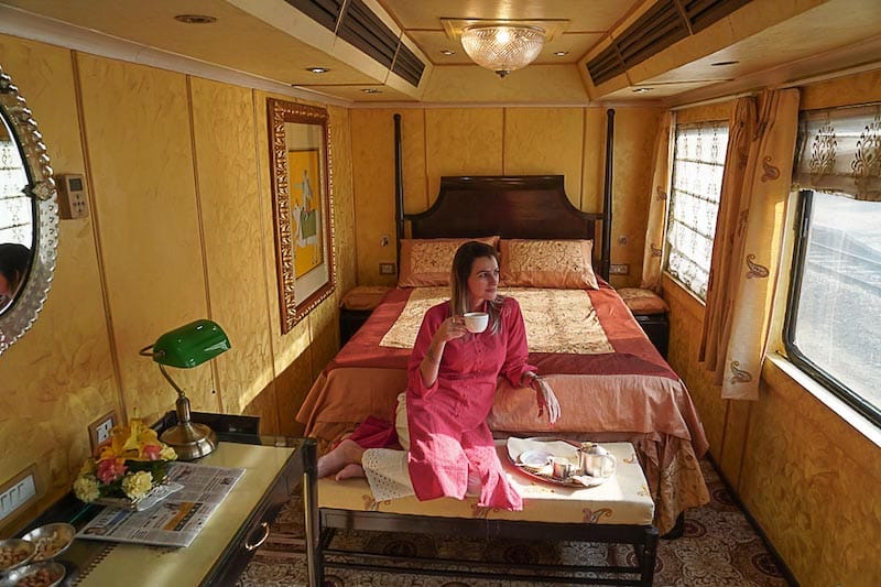 Palace on wheels luxury train journey India