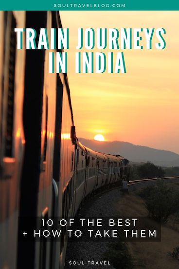 One of the essential travel in India experiences is train travel! Find out which are the best train journeys in India are, and how to take them in this handy guide! Save it for later for when you need it. #india #incredibleindia #traintravel