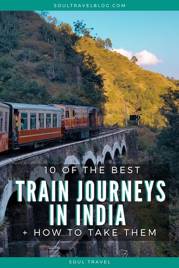 One of the essential travel in India experiences is train travel! Find out which are the best train journeys in India are, and how to take them in this handy guide! Save it for later for when you need it. #india #incredibleindia #traintravel