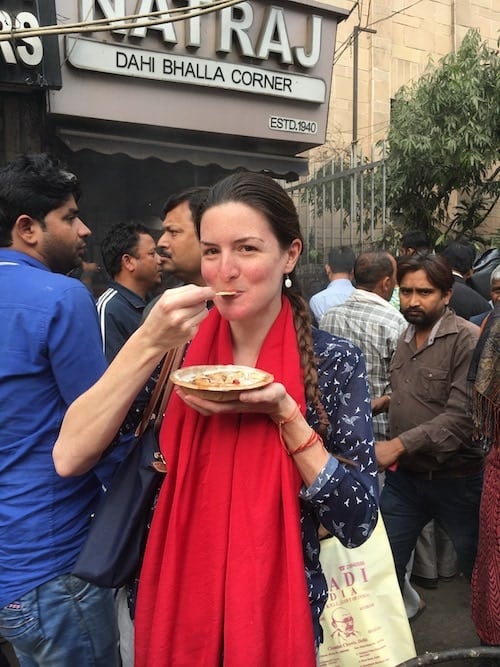 streetfood in Old Delhi