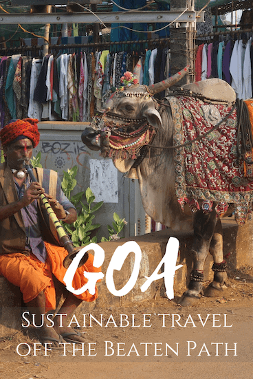 Planning travel to Goa, India? Our guide to responsible travel in Goa gives you the best ecolodges in Goa, sustainable travel tips and how to get away from the crowds! Pin this post to find it later! #goa #india #travel #sustainabletravel