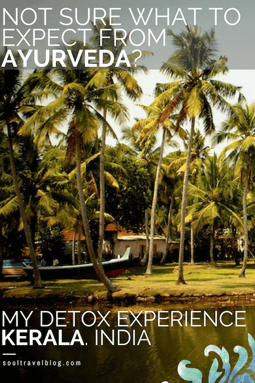 Curious about spiritual India? Want to know what to expect at an Ayurveda retreat in Kerala? Read my review of my Panchakarma Ayurvedic detox in Kerala, India here! Plus get tips on where to find the best Ayurveda retreats in India. Save this pin to one of your boards for later! 